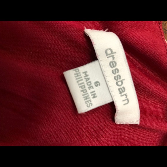 EUC✅ Red and Cream Polka Dot Dress from Dress Barn - Picture 7 of 8